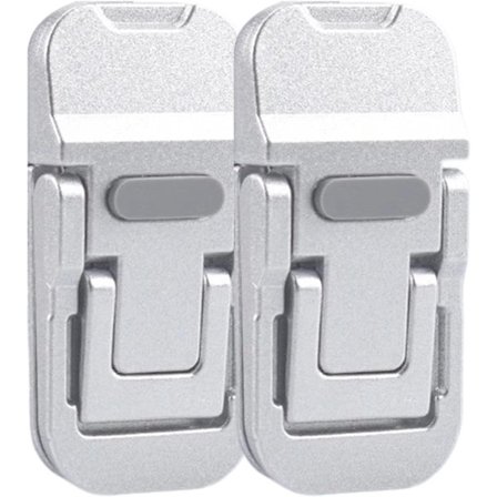 ING Laptop Bordstativ, Zinklegering Bærbar Foldbar, Laptop Riser Lille Computerstativ