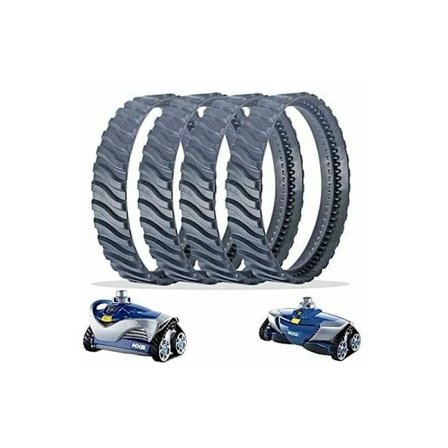 4 Svarta Ersättningsspår Pool Cleaner Däckspårhjul R0526100