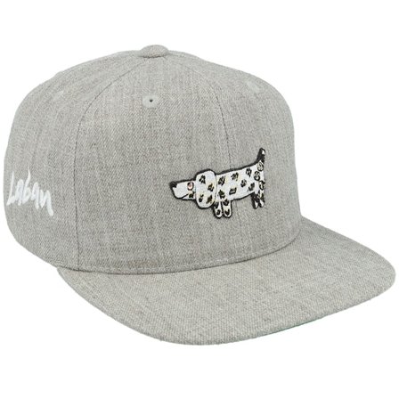 Kinder Lilla Spöket Laban - Grau snapback Cap - Kinder Rufus Heather Grey Snapback @ Hatstore