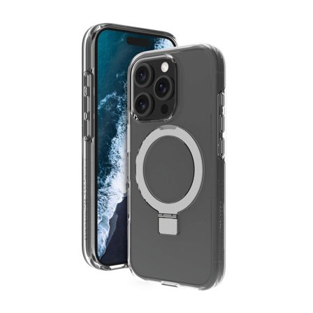 DBRAMANTE1928 iPhone 16 Pro Max Iceland Ultra D3O deksel (gjennomsiktig) Ultraslank, 100 % resirkulerbar, forsterket med D3O, med MagSafe og