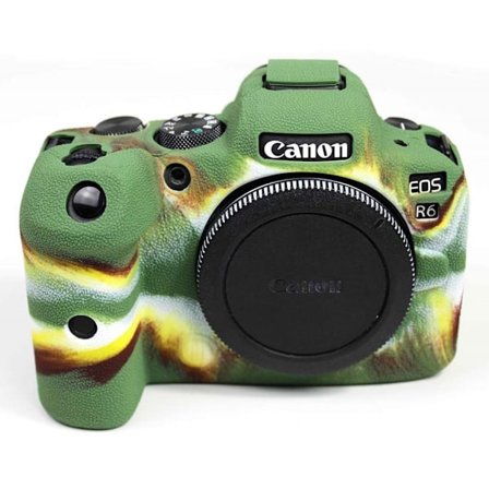 Silikonfodral för Canon EOS R6 - Kamouflage