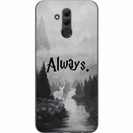 Huawei Mate 20 Lite Genomskinligt Skal Harry Potter Hogwarts L