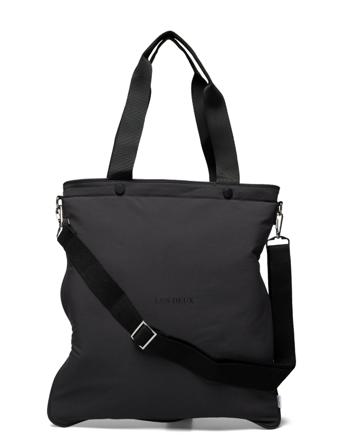 Travis Ripstop Tote Bag Shopper Taske Sort Les Deux