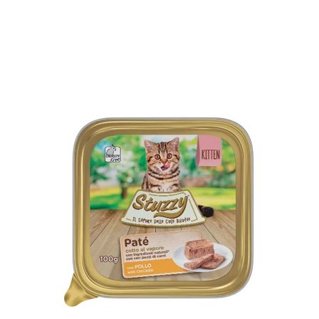 Stuzzy Paté Classico Con Pollo Per Gattini Vaschetta 100g