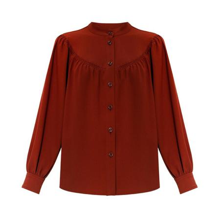 See by Chloé Loose-fitting shirt , Rood , Dames , Maat: 2XS