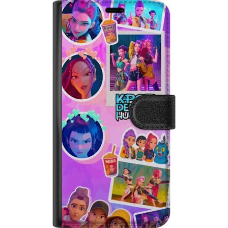 Yhteensopiva Lompakkokotelo Xiaomi Redmi 14C Kawaii KPop Demon Hunters vinyylikeräilykohde