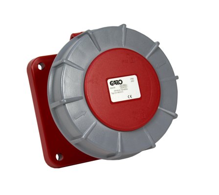 Garo UIV 2125-9 S Paneelin ulostulo IP67, 3-napainen, 125A Sininen, 9 h, Liitäntätulpat & kaapelit