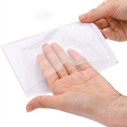 Selvklæbende etiketlommer transparente etiketteholdere 10 stk. 3XL