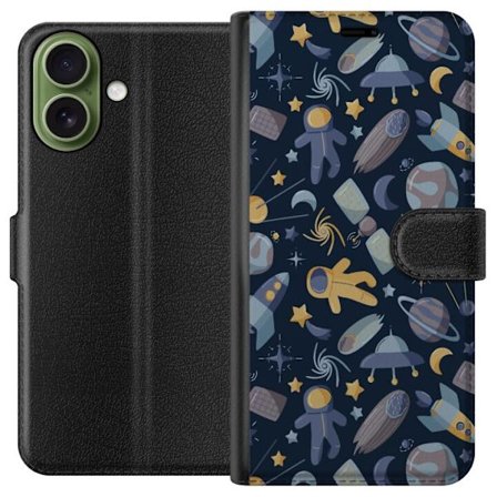 Kompatibelt Plånboksfodral till Apple Apple iPhone 17 Rymden