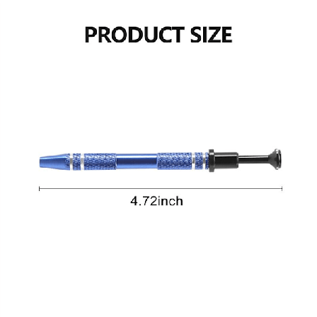 Rustfrit 4-klos gribeværktøj, klo-griber til små genstande - elektroniske komponenter, sekskantede møtrikker, fremstilling 1 stk.