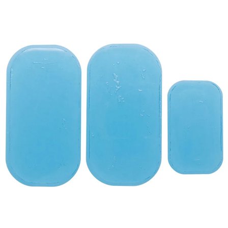 Gel Pads för EMS Magtillbehör ABS Tränare Slimmande Höft Muskelstimulator Träningsmaskin Ersättningsmassage Gel Patch~02881
