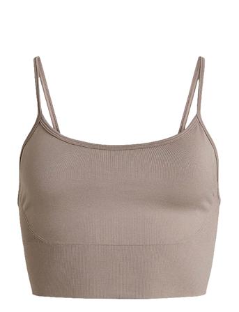 Hilde Seamless Sports Bra Lingerie Bras & Tops Sports Bras - All Brown Rethinkit