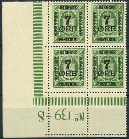 Danmark - AFA 163 - Postfrisk 4-blok