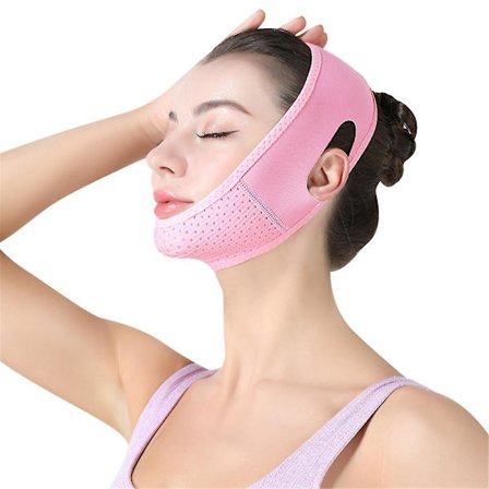 Återanvändbar V Line Mask Facial Slimming Strap Double Chin Fast Lifting Reducer