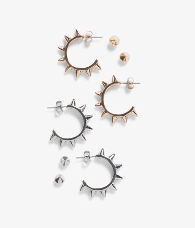 Kappahl | 4-pk. øredobber | Gull