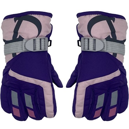 Vinterhansker for barn, vanntette snowboardhansker, varme snøvotter for gutter og jenter
