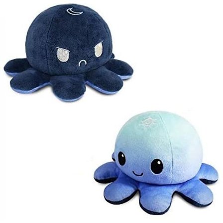 Reversible Octopus Plushie Toy