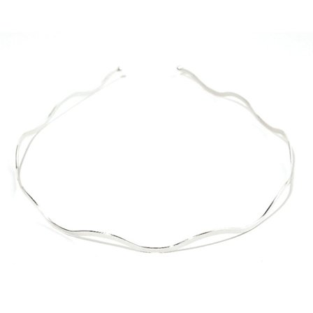 Metal Waves Pandebånd Tynde Hårbånd SØLV 1 SØLV