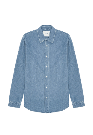 NN07 Casper 50033 Skjortor Herr Blå M