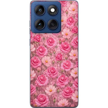 Yhteensopiva Puhelinkuori Motorola Edge 60 Petal Reverie Blush Rose