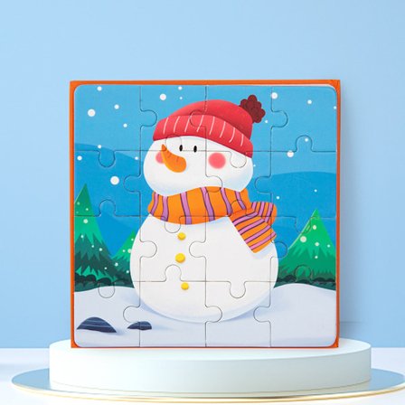 Magnetisk puslespillleke for barn – Tidlig læring pedagogisk spill alder 3-6 **Pakke 2