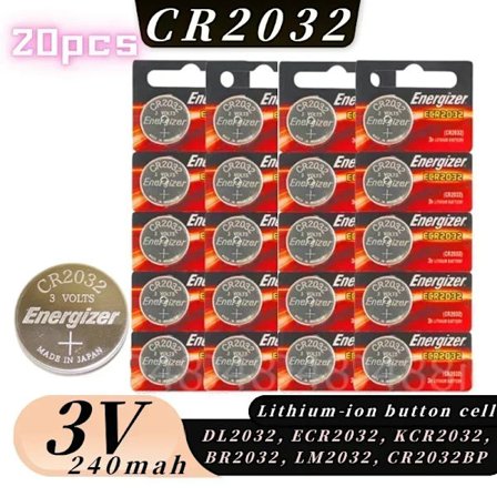 NYHED 5-100 stk CR2032 cr 2032 DL2032 BR2032 5004LC Batteri 3V Lithium Batteri knapcelle til bilnøgleur, legetøj, urbatterier