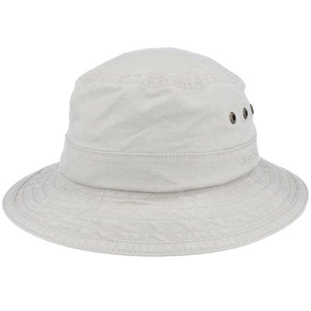 Stetson - Beige bucket Cappello - Delave Organic Cotton Beige Bucket @ Hatstore