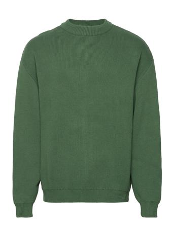 Rrbastian Knit Stickad Tröja M. Rund Krage Grön Redefined Rebel