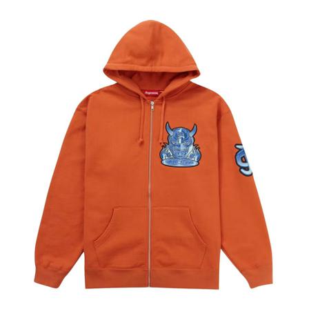 Supreme, Zip-throughs Oranje, Heren, Maat:L
