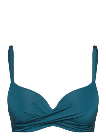 Bra Lilja Twist Swim Shiny Blue Lindex