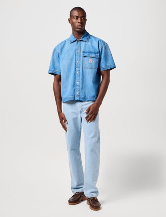 Wrangler Ss Cj Overshirt - Blue - XL