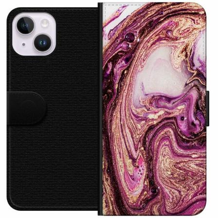 Apple Iphone 14 Plus Plånboksfodral Mönster