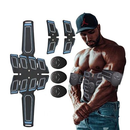 EMS Magmuskelstimulator ABS Fitness Träningsutrustning Maskin Viktminskning Kroppsbantning Hemgym Fitness