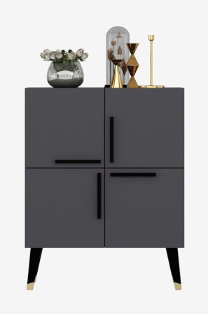 Hanah Home - Aflastningsbord Makro - Grå - Skænke & sideboards - Fra Homeroom