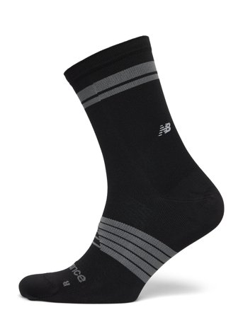 New Balance Pro Run Crew Socks 1 Pair - Black - S