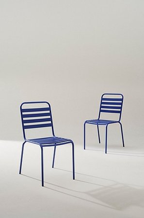 Jotex - Krzesło Ogrodowe, 2 Sztuki Chabrowy - DEIA - Kup Krzesła i podnóżki ogrodowe firmy Jotex