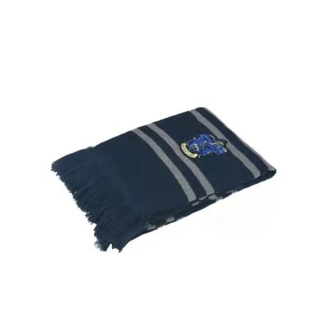 NYTT Harryy Potter skjerf Varmt tykt Slytherin Galtvort College-emblem Ravenclaw Hermione Gryffindor Dusk Skjerf Tilbehør Gaver Blue