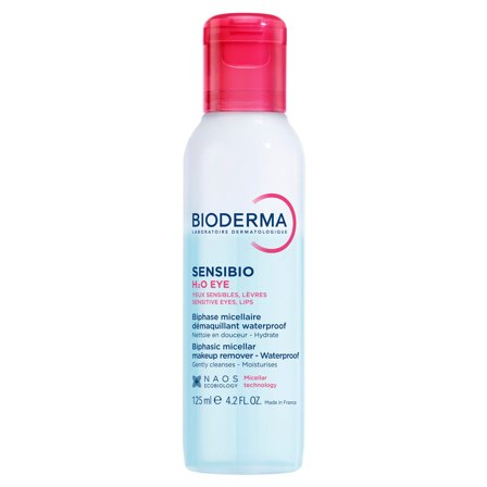 BIODERMA Sensibio H2O Eye Struccante micellare bifasico 125ml - Struccante Occhi Waterproof