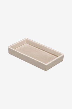Cult Design - Tvåfat nougat Kub - Beige - Baderomstilbehør - Fra Homeroom