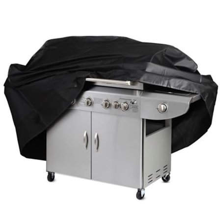 (Sort) Beskyttelsescover til gasgrill - Vandtæt presenning i 210D Oxford-stof - Sort - XL/170*61*117CM