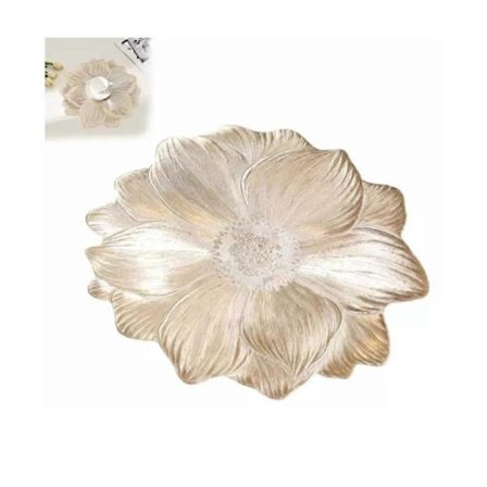 Raidley Kreativ Blomst PVC Bordbrikke – Vanntett og Oljetett for Bord