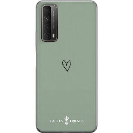 Kompatibelt Mobilskal till Huawei Huawei P smart 2021 Cactus and Friends – SageLove