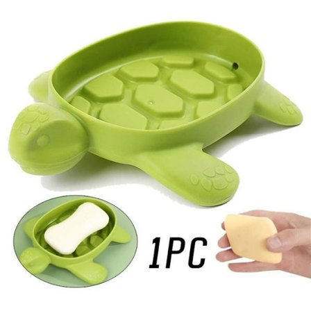 Tvålkopp - Ospecificerad - Sköldpadda - Effektiv Dränering - Elegant Design - Multifunktionell