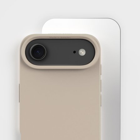 Umweltfreundliche Handyhülle Schwarz & Displayschutzfolie | agood, iPhone Air