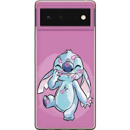Google Pixel 6 Gjennomsiktig deksel Stitch Puss