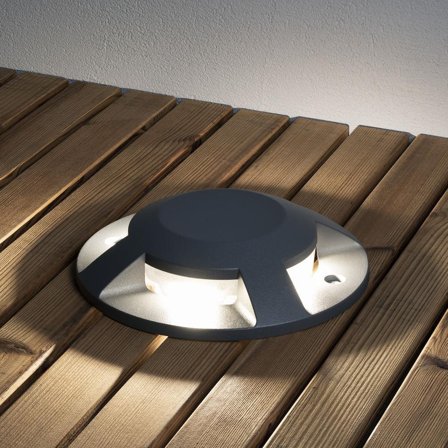 Konstsmide Markspot Sort 12W LED