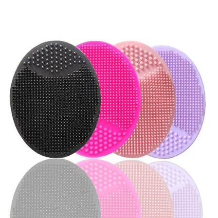 Baby vagga mössa borste, baby bad borste, silikon baby vagga mögel2