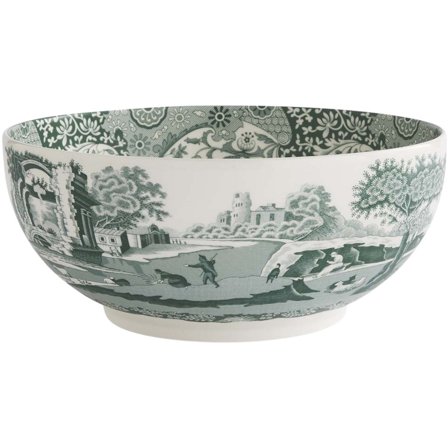 Spode Heritage Green Italian serveringsskål 27,5 cm, grön/vit | Dukning & Servering > Serveringsskålar > Serveringsskål | Bagaren och Kocken