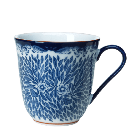 Rörstrand Mugg, Ostindia Floris 2-pack, 30 cl Kök & matlagning Blå