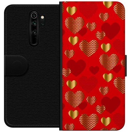 Yhteensopiva Lompakkokotelo Xiaomi Xiaomi Redmi Note 8 Pro GoldenHearts